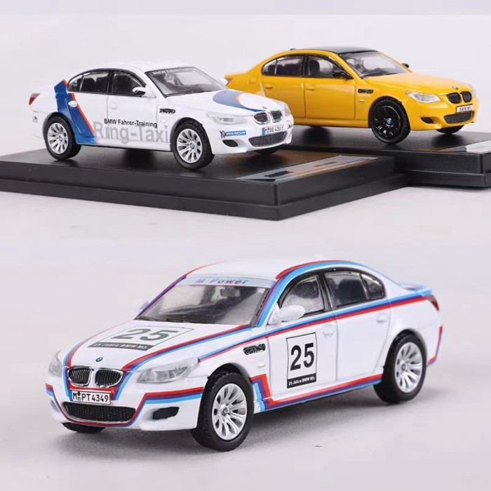 T / Shadow 1: 64 Xe Hợp Kim BMW M5 E60 Mô Hình Mô Phỏng Boutique Bộ Sưu Tập Đồ Trang Trí Đồ Chơi Ngo