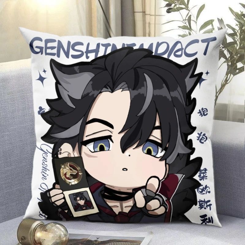 Genshin Impact phụ kiện Furina Neuvillette Klee Yoimiya Anime doll gối ôm đệm văn phòng gối ô tô có