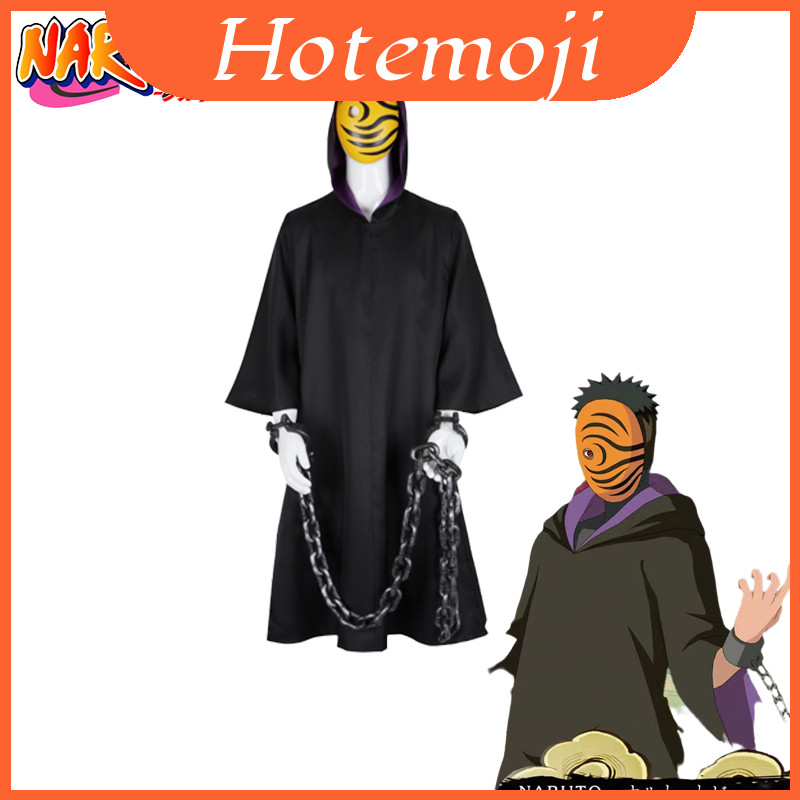 Tobi Naruto Akatsuki Sasuke Obito Bộ Trang Phục Cho Và Cosplay Halloween