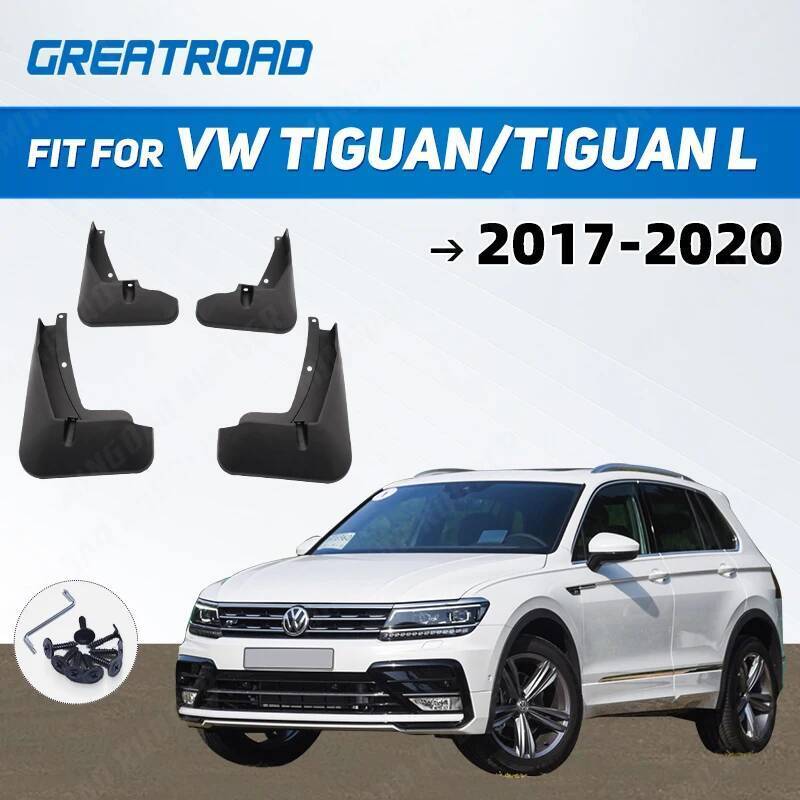 FENDER 4 Miếng Chắn Bùn Ô Tô Phía Trước Phía Sau Chắn Bùn Chắn Bùn Bắn Vệ Binh Chắn Bùn Pháo Sáng Ch