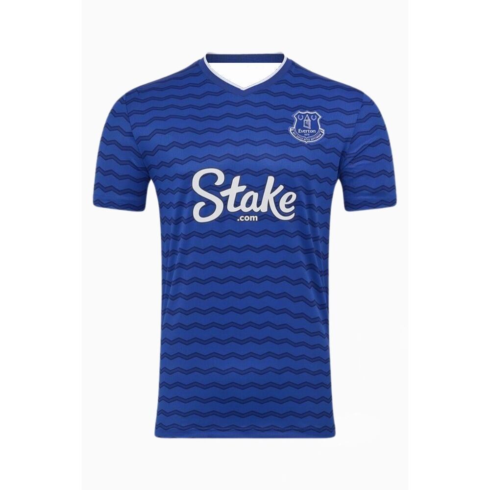 Áo bóng đá Everton sân nhà và sân khách, thiết kế in 3D, ngắn tay