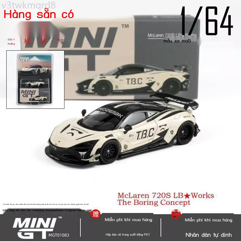[Đa Năng] Còn hàng Mô hình xe MINI GT 1:64 McLaren 720S LBWK TBC