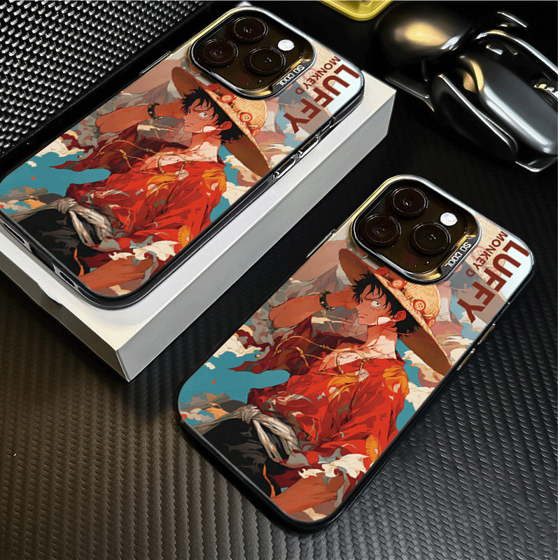 Sòng bạc cho Poco X7 X6 C65 Redmi 14C 13C Note 14 13 12 Pro Xiaomi 13T 14T Pro LuffyBìa cứng chống s