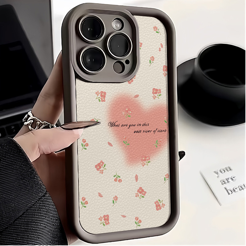 hoa timVỏ điện thoại cho Redmi 14C 13C Note 14 13 12 Pro Poco X7 X6 C65 Xiaomi 13T 14T Pro Vỏ mềm