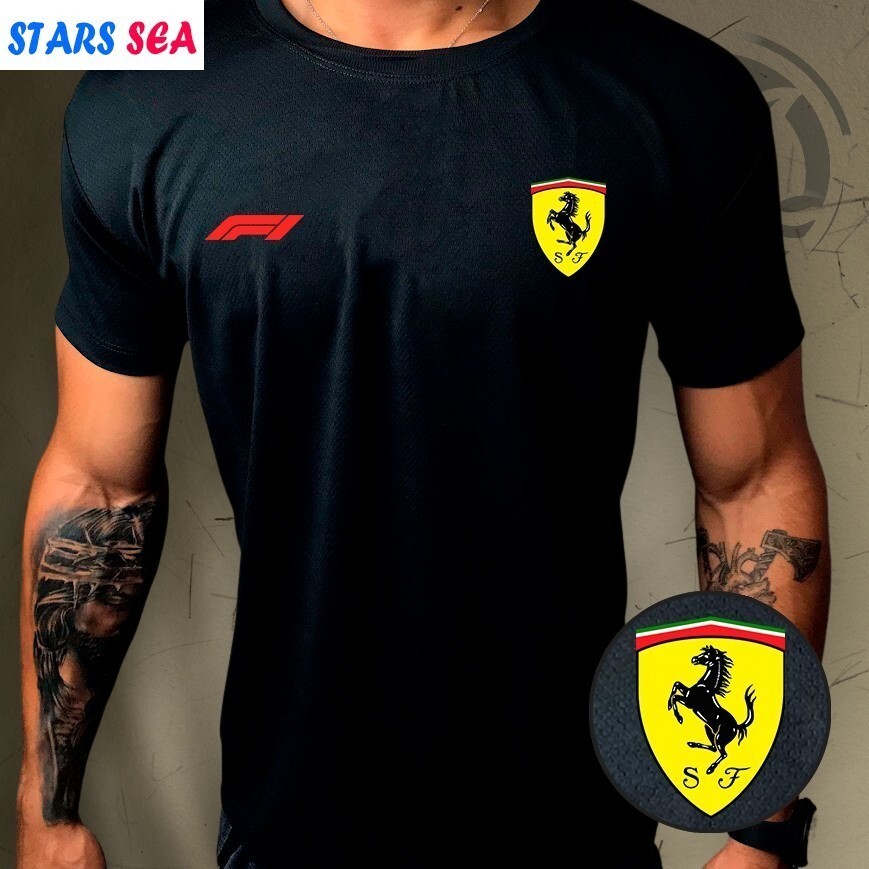 Áo thun FERRARI Nam Nữ Áo Tee