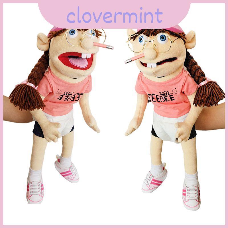 Màu hồng ngộ nghĩnh Feebee Jeff Sister Con rối Đồ chơi để chơi sáng tạo Trí tưởng tượng và