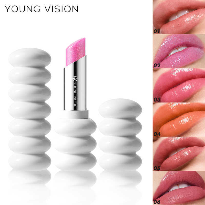 Trang Điểm YOUNG YOUNG VISION 6 Màu Sắc Xoắn Ốc Son Môi Dưỡng Ẩm Son Môi Fine Shining Girl Lipstick