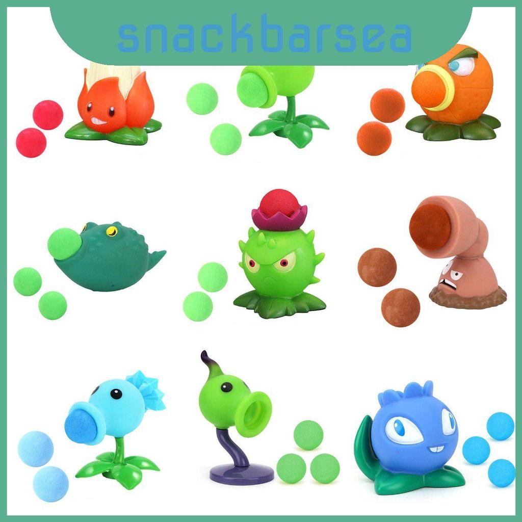 Zombies Vs Plants Pea Bắn súng Đồ chơi bắn súng tương tác chất lượng cao cho trẻ em