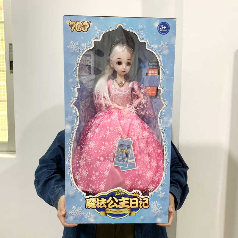 Đơn Quá Khổ 60cm Ice Snow Doll Điều Khiển Từ Xa Hát Kể Chuyện Búp Bê Cô Gái Đồ Chơi Gian Hàng Đồ Chơ