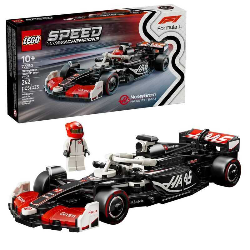 LEGO Speed Champions 77250 Formula 1 MoneyGram Haas VF-24