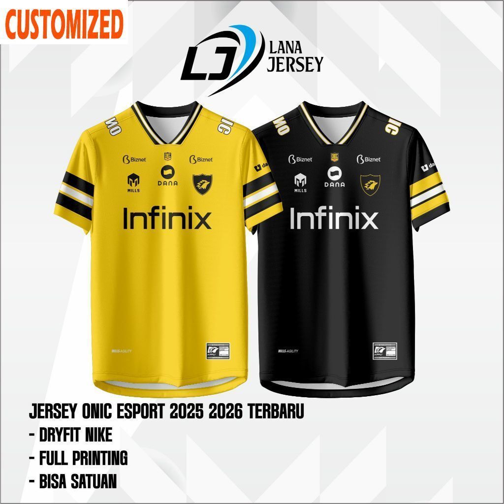 Áo đấu ONIC ESPORT 2026 cho gaming