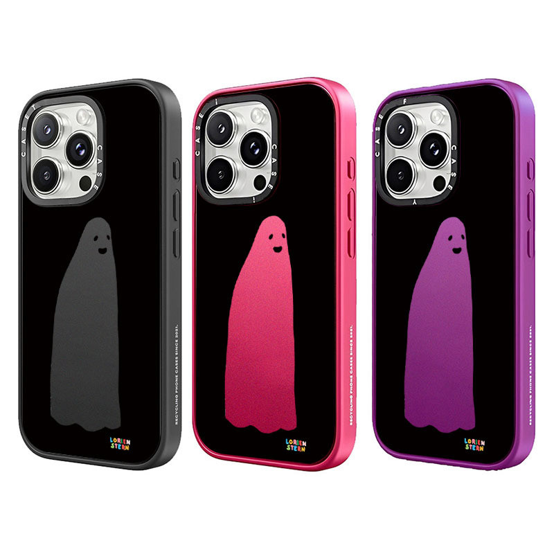 Spectre Little Ghost Matte Acrylic TIFY Ốp Điện Thoại Cho iPhone 17 16 15 14 13 Pro Max Vỏ Hút Từ Tí