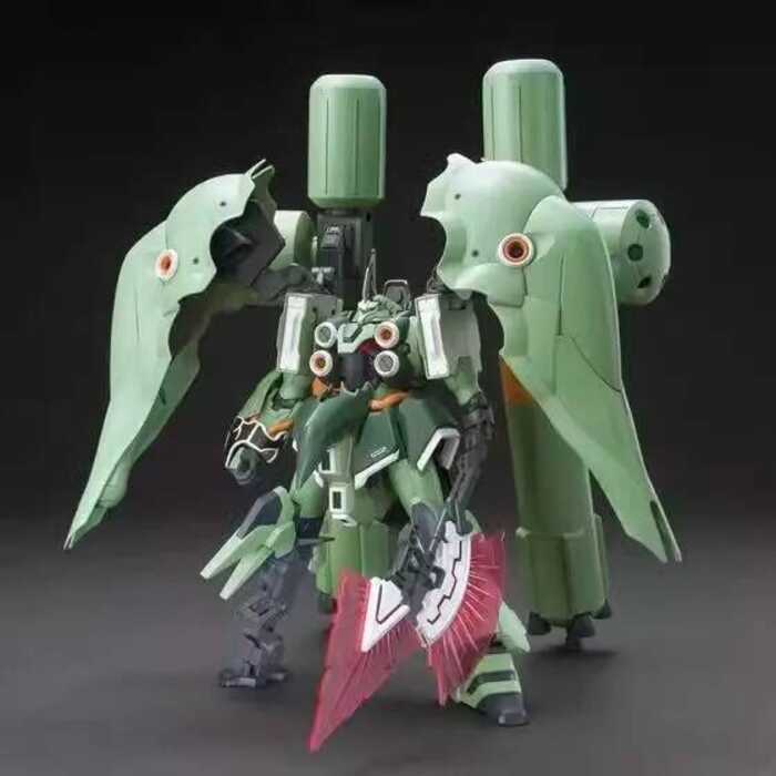 Bandai HG 1/144 NZ-666 KAHATRIYA Mô Hình Robot Di Động Đã Sửa Chữa