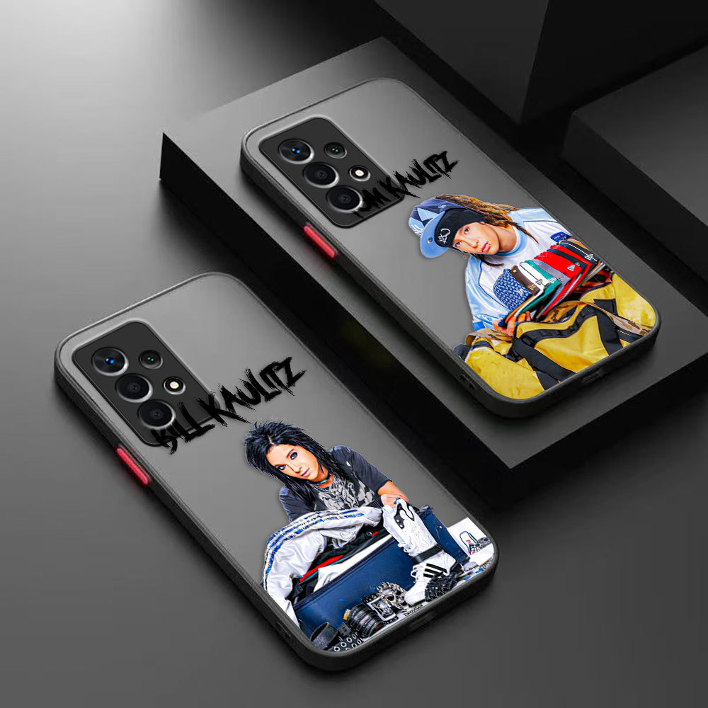 Tokio Hotel Tom Bill Kaulitz Cover Matte Phone Case cho Samsung Galaxy A15 A16 A20S A21S A22 A23 A25