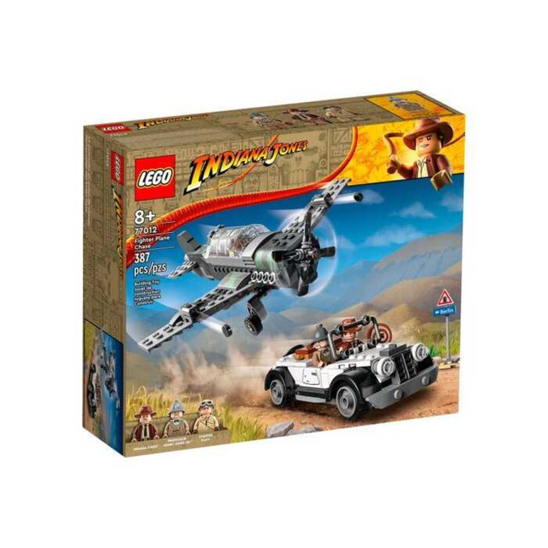 LEGO Indiana Jones 77012 Cuộc rượt đuổi bằng máy bay chiến đấu -100% hàng chính hãng