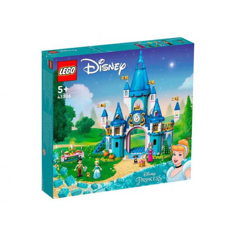LEGO Lâu đài của Công chúa Disney Cinderella và Hoàng tử xinh đẹp 43206