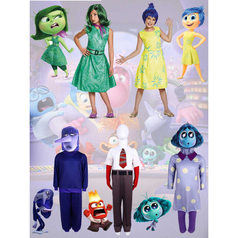 Inside Out2 Brain Agent cosplay Trang phục hóa trang Halloween Trang phục sân khấu