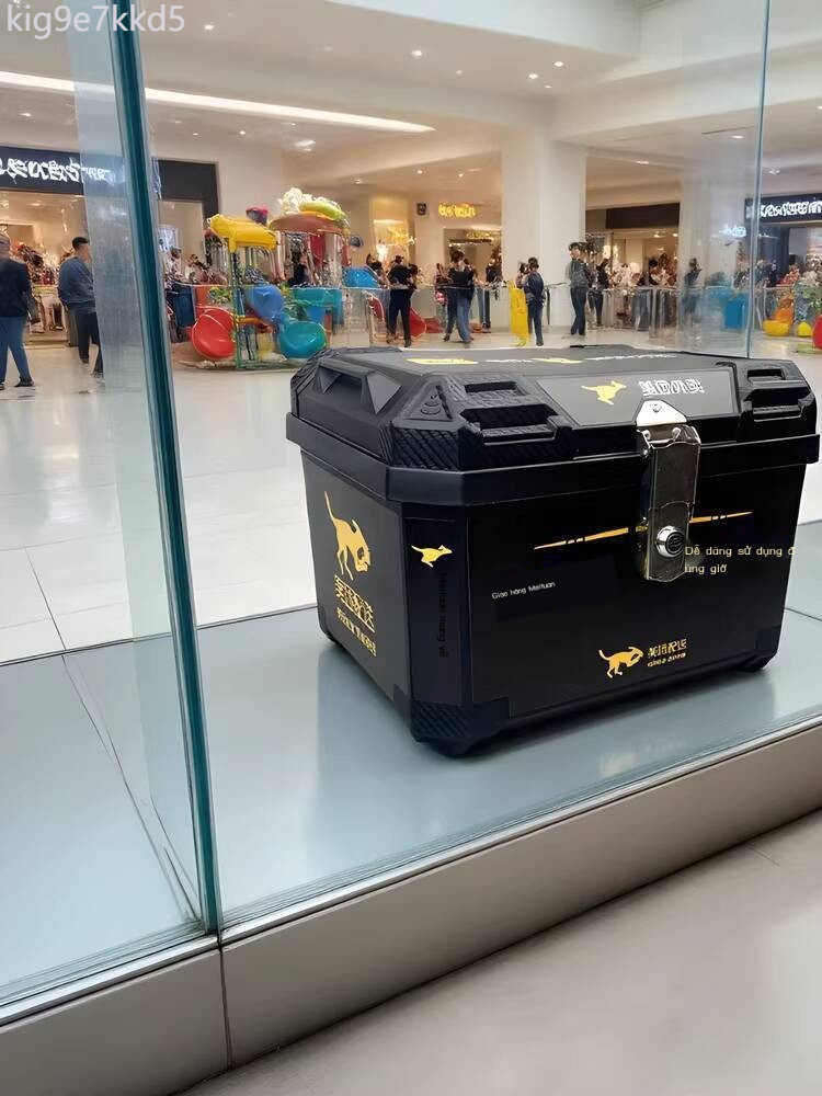 HOT- [ Ảnh thật ] giao hàng Meituan Mô hình mới máy đuôi Dung tích lớn Hộp xe đạp điện Xe tay ga Ch