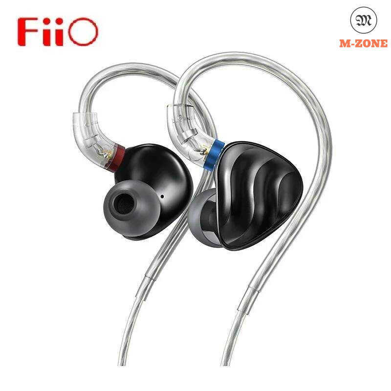Tai nghe nhét tai FiiO FH3 HiFi, Âm trầm độ phân giải cao, Vỏ hợp kim MMCX - Còn hàng