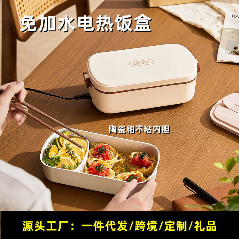 110V Không Nước Sưởi Ấm Điện Hộp Cơm Trưa Nhân Viên Văn Phòng Giữ Ấm Với Cơm Văn Phòng Không Nước Sư