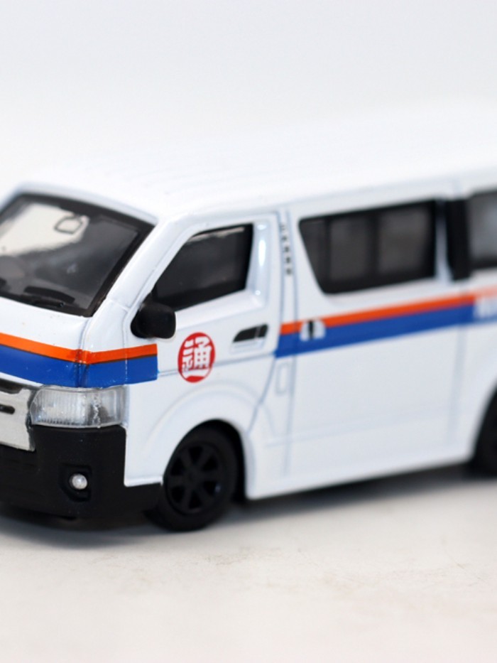TINY Hiace Nippon Express Hiace Nippon Express Van Transporter Phiên bản mô hình xe hơi