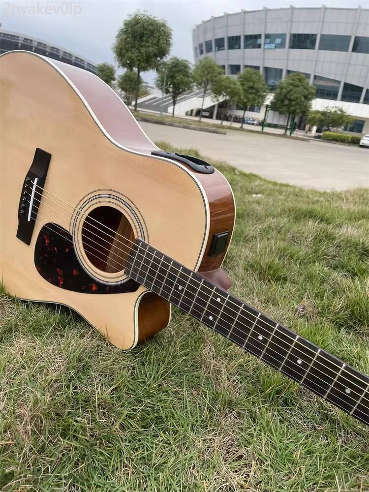 (Date mới) Guitar Yamaha cũ, lỗi đơn, hộp điện, guitar acoustic, hàng xuất khẩu chính hãng c