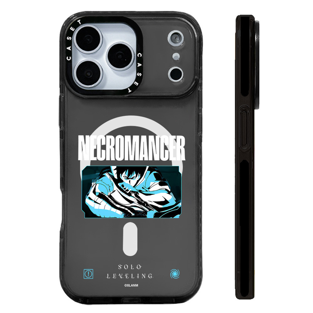 Solo Leveling Sung Jin Woo Battle Label Case Vỏ sạc từ tính không dây Tương thích cho IPhone 12 13 1