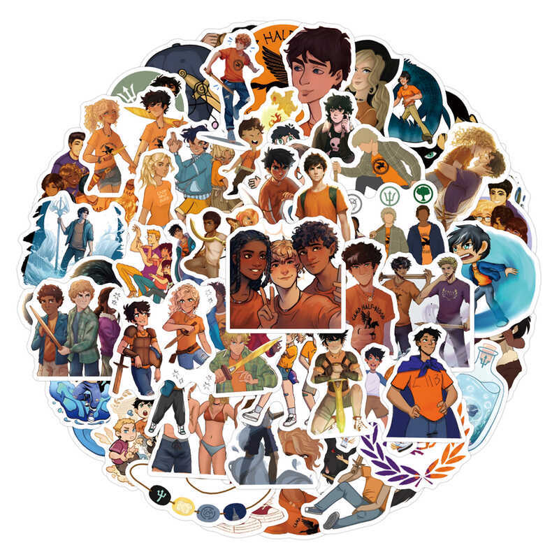 60 Tờ Phim Percy Jackson Percy Jackson Percy Jackson Graffiti Dán Hành Lý Xe Hơi Dán