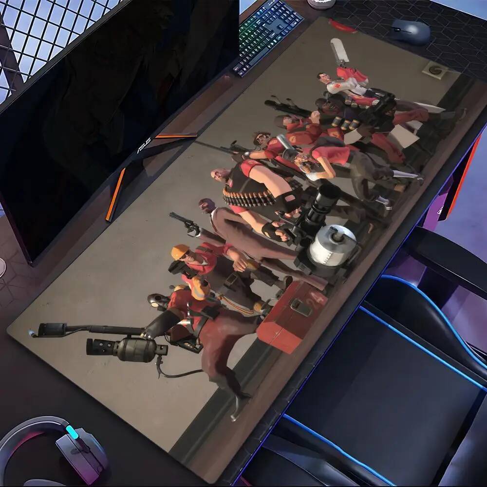 Varmilo Team Fortress 2 Mouse Pad Máy tính bảng chuột Pad Laptop xl để bàn chuột pad, dễ thương HD R