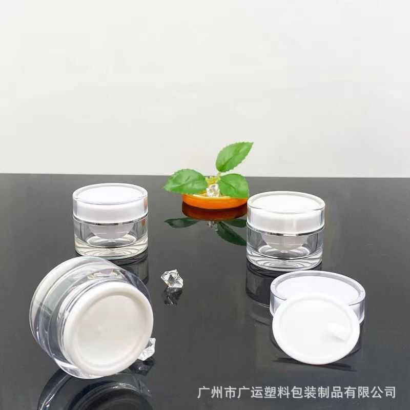Acrylic 5g10g15g20g30g Mỹ Phẩm Kem Chai Mẫu Kem Mắt Kem Ban Ngày Kem Dưỡng Đêm Kem Sửa Chữa Mặt Chai