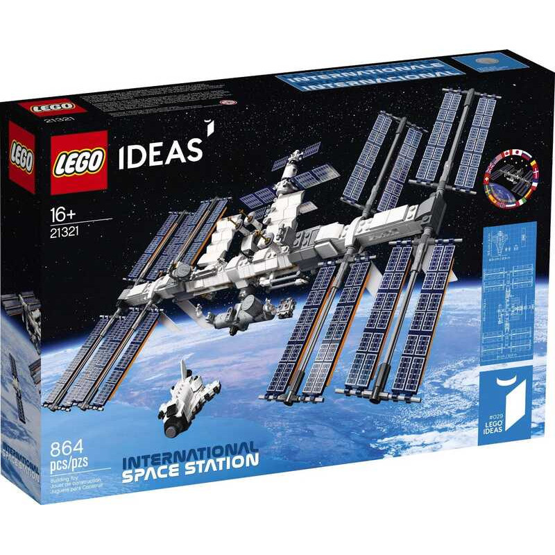 LEGO Ideas 21321 Trạm Không Gian Quốc Tế -100% hàng chính hãng