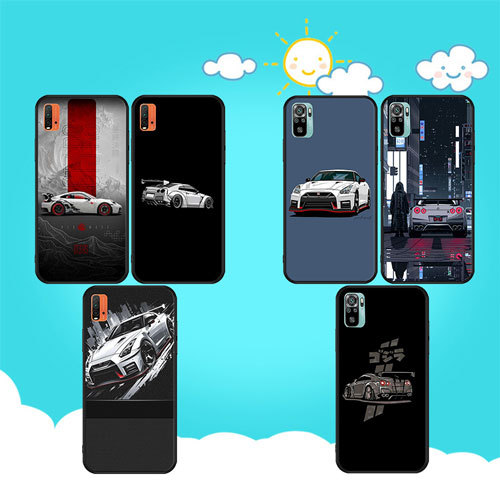 Ốp điện thoại Samsung Galaxy A02 M02 A03S A10 A10S A20 A30 A20S A40S A70 A26 A36 A56 GTR5 màu đen mề