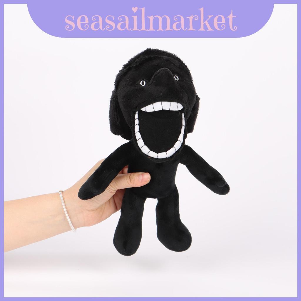 Đồ chơi sang trọng quái vật đen Scp Kid 067 có bề mặt nhung để trang trí nhà cửa