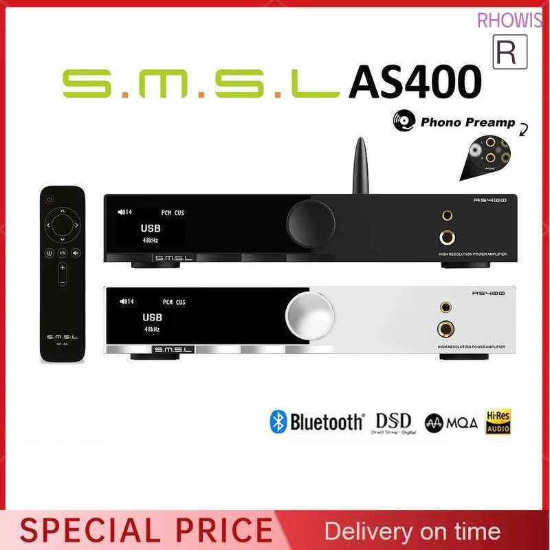 Mới Bộ khuếch đại công suất DAC độ phân giải cao SMSL AS400 dành cho tai nghe