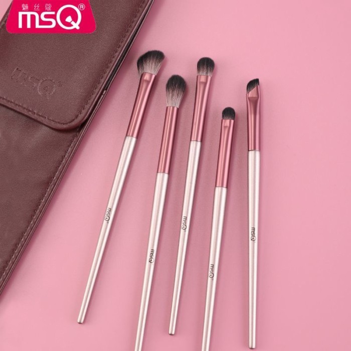 MSQ / MSQ Nhỏ Lotus Lotus Eyeshadow Brush Set Eye Brush Eye Makeup Brush Tool Smudge Brush Makeup Br