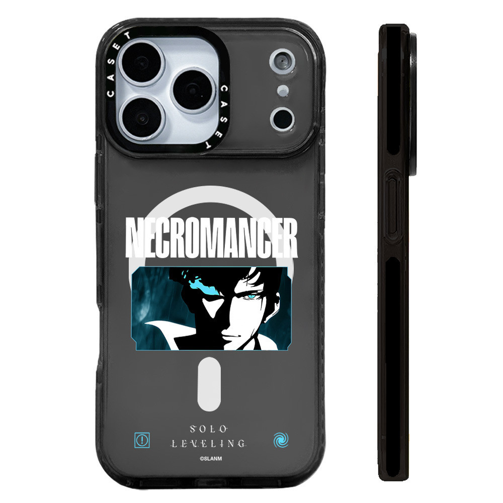Solo Leveling Necromancer Sung Jin Woo Ốp Lưng Sạc Từ Tính Không Dây Tương Thích Cho IPhone 12 13 14