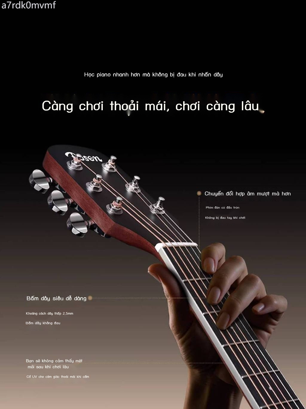 [ 𝐇𝐎𝐓 𝐃𝐄𝐀𝐋] Đàn Acoustic ROSEN Lucerne G11, Dân Gian, 41inch Dành Cho Người Mới Bắt Đầu, Cấp