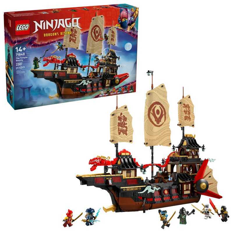 LEGO Ninjago 71848 Tàu Thuyền Săn Tiền Thưởng của Tu viện