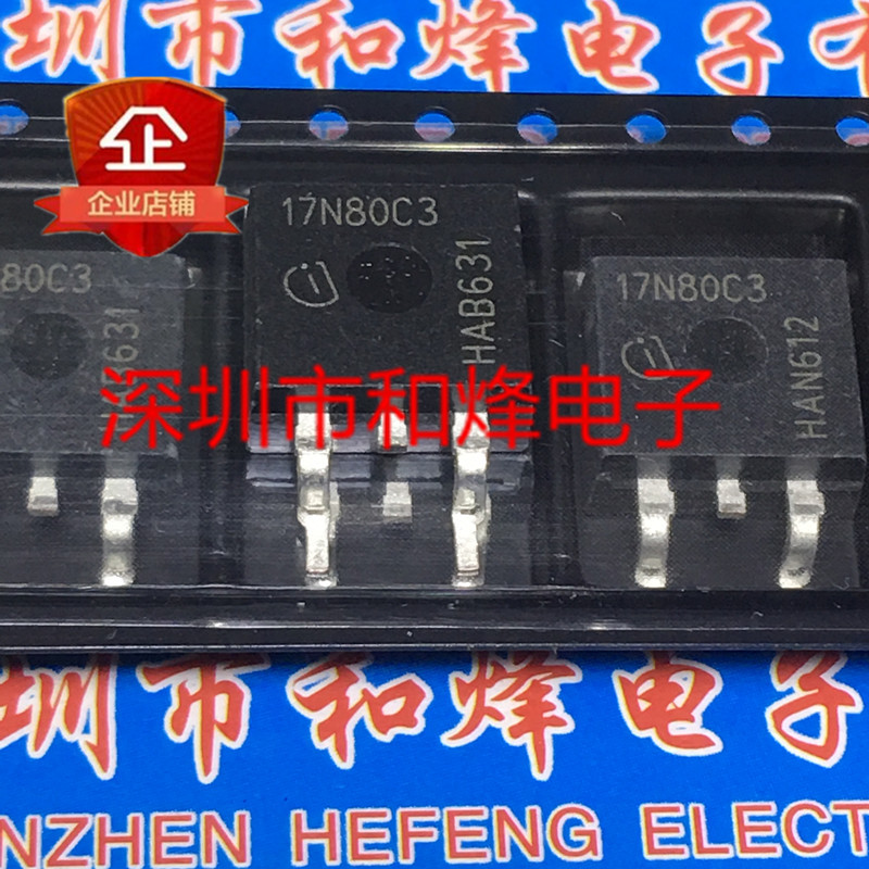 5 Cái 17N80C3 SPB17N80C3 TO-263 800V 17A
