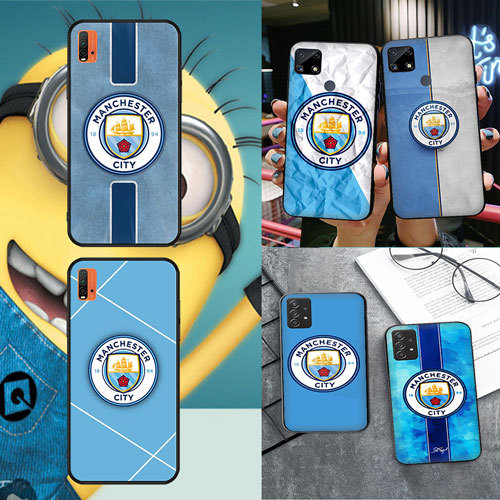 Ốp điện thoại Samsung Galaxy A02 M02 A03S A10 A10S A20 A30 A20S A40S A70 A26 A36 A56 Manchester City