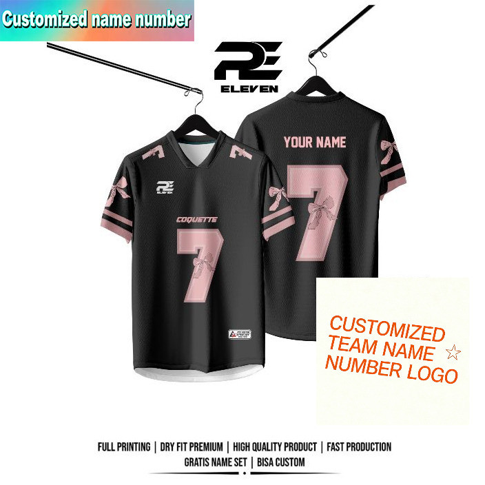 COQUETTE RIBBON JERSEY FT011 - Miễn Phí In Tên Và Số