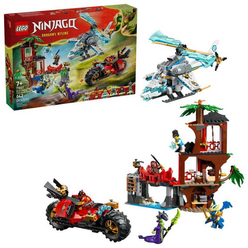 LEGO NinjaGo 71857 Trận chiến vì ngôi nhà cây trên xe Ninja