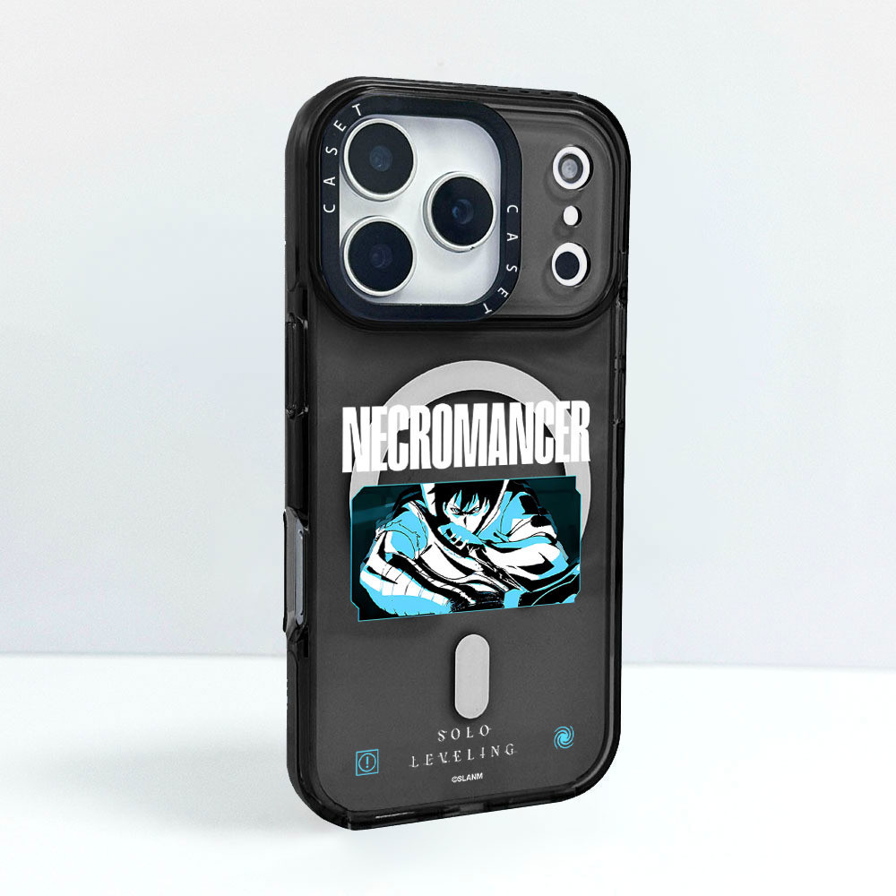 Solo Leveling Sung Jin Woo Battle Vỏ sạc từ tính không dây Tương thích cho IPhone 15 11 12 13 16 17 