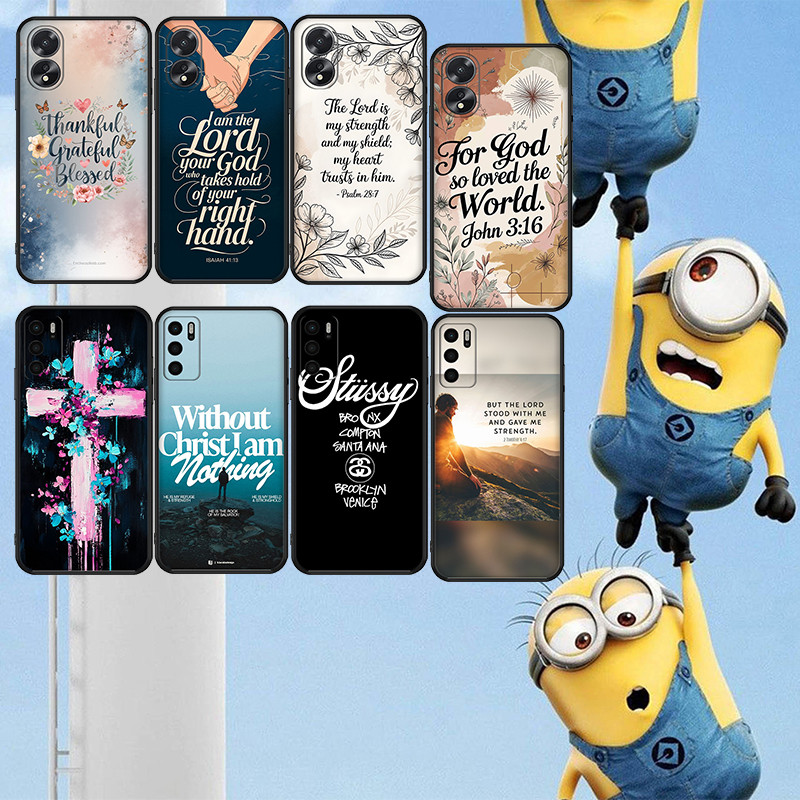 Ốp điện thoại Samsung F06 16 56 M06 15 16 20 30 35 55 31 51 Christian Bible