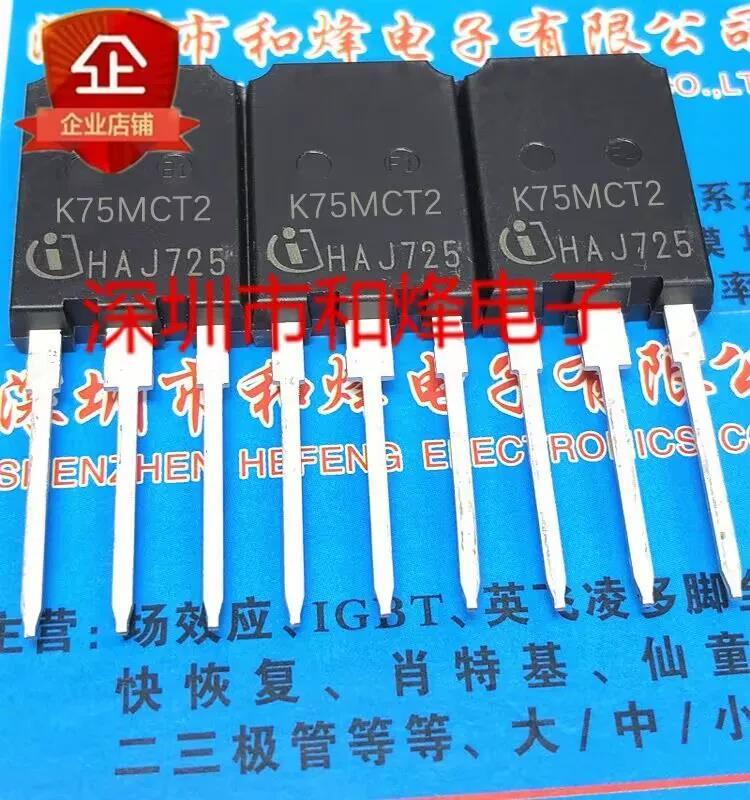 5 Cái K75MCT2 IKQ75N120CT2 TO-247 MOS 1200V 75A