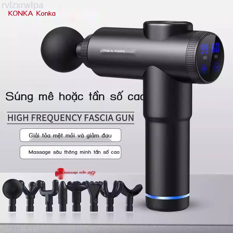 [HÀNG MỚI VỀ] Búa điện Konka, máy massage cầm tay cho cổ, eo, lưng, que gõ kinh lạc sức khỏe