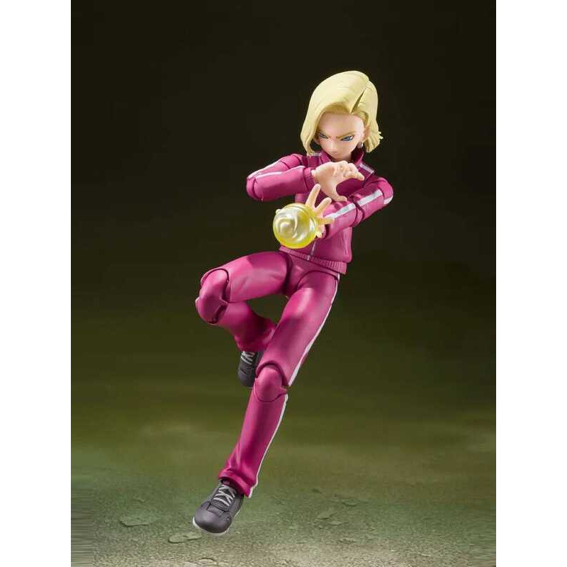 Bandai S.H.FIGUARTS Dragon Ball Super Action Figure, Android 18, Cuộc Chiến Sinh Tồn Trong Vũ Trụ SH