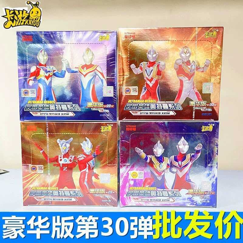 Thẻ Ultraman chính hãng Kayou Phiên bản cao cấp số. 42 One Whole Box Ultraman Thẻ Trẻ Em 2 Yuan Gói 