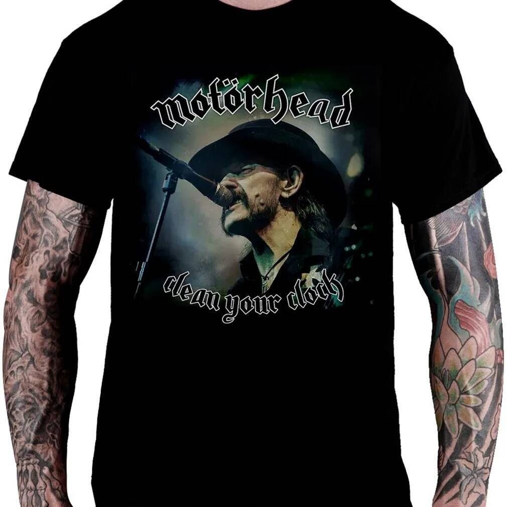 Motörhead Áo Thun Tee Nam Oversize, Phù Hợp Dạo Phố Style Retro Rock Y2K
