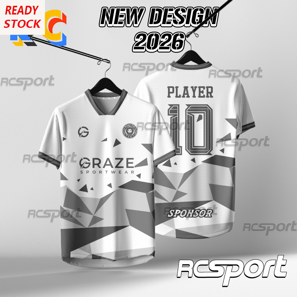 Sports Original - Áo thun jersey futsalcustomizable, full số, plus size